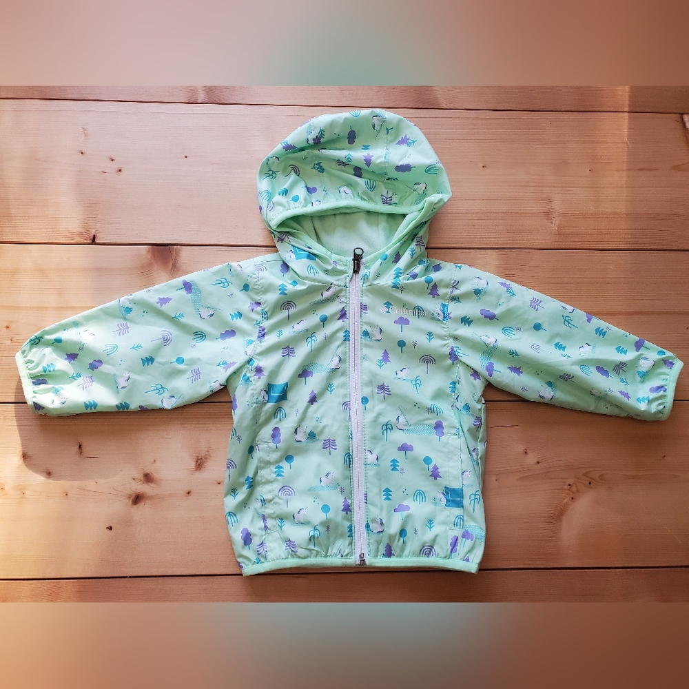 Columbia Toddler Girls' Mini Pixel Grabber Water Resistant Jacket - Unicorn